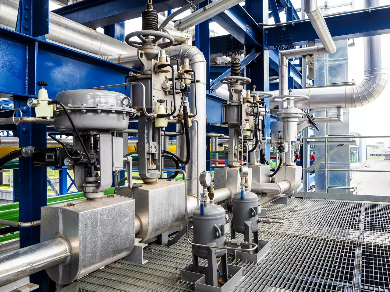 Machine de contrôle de l'huile sur la plate-forme