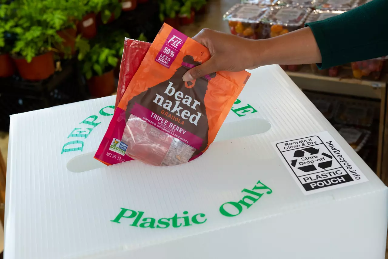 Bear naked plastic packaging