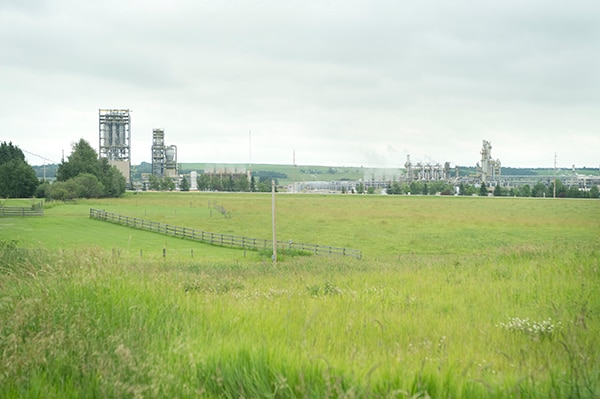 manufacturing site in prentiss alberta canada