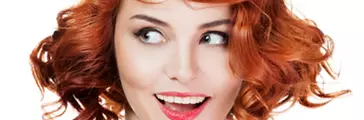 Bouncy Red Hair