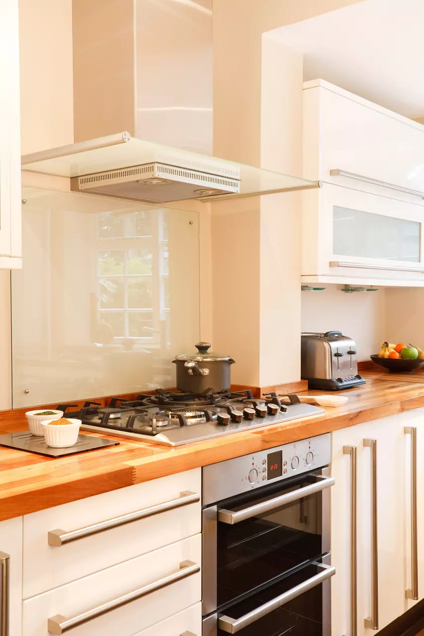 Kitchen closeup.
